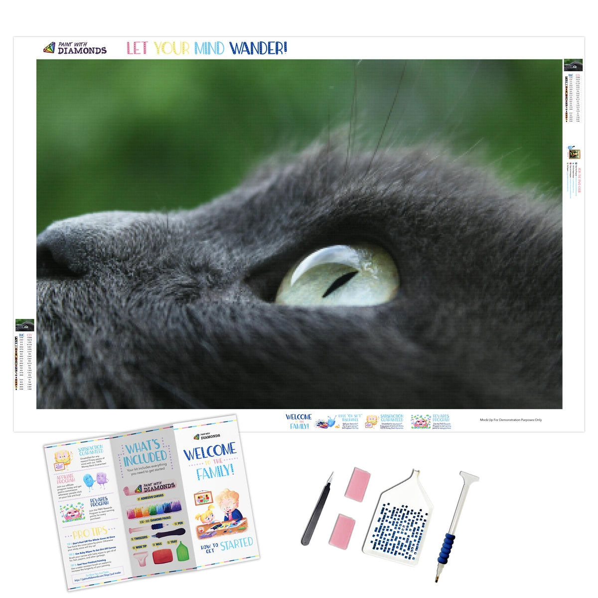Eyes Like Glass — Diamond Painting Kit