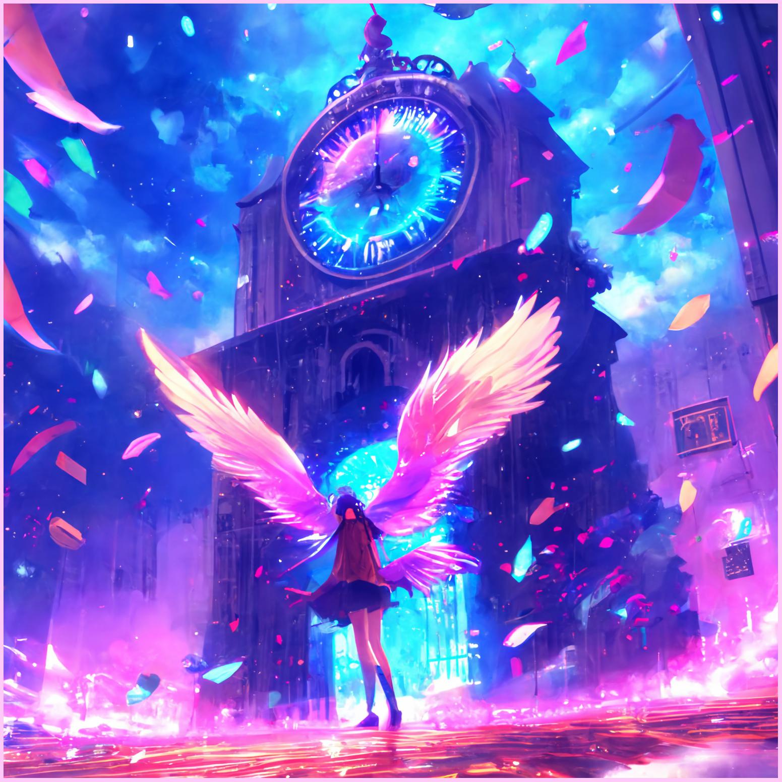Fallen Angel's Journey — Diamond Painting Kit