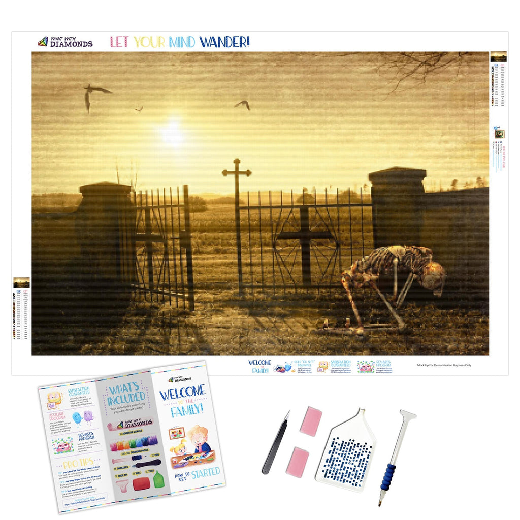 Fantasy Cemetery — Diamond Painting Kit