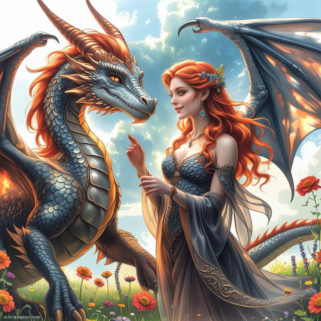 Flamekeeper's Bond (6FD+2AB) — Diamond Painting Kit