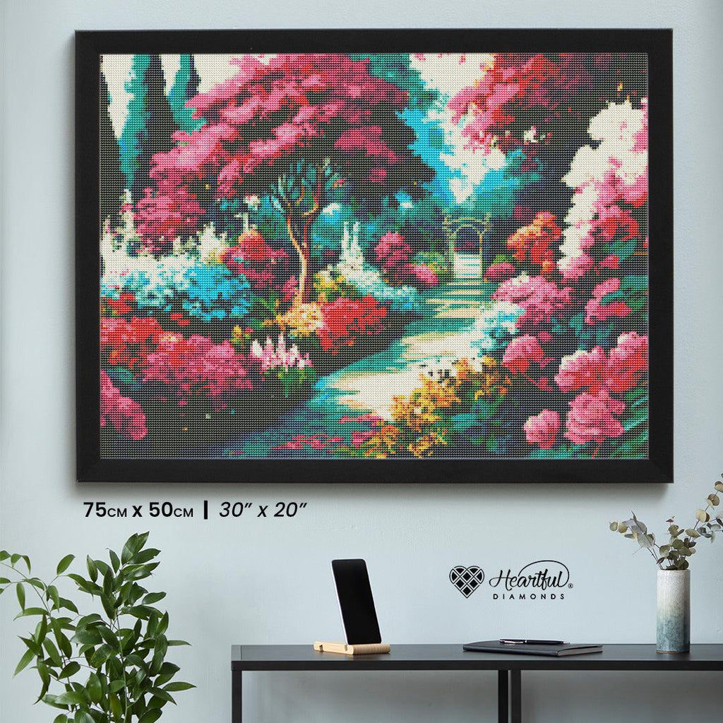 Garden of Flowers — Diamond Painting Kit