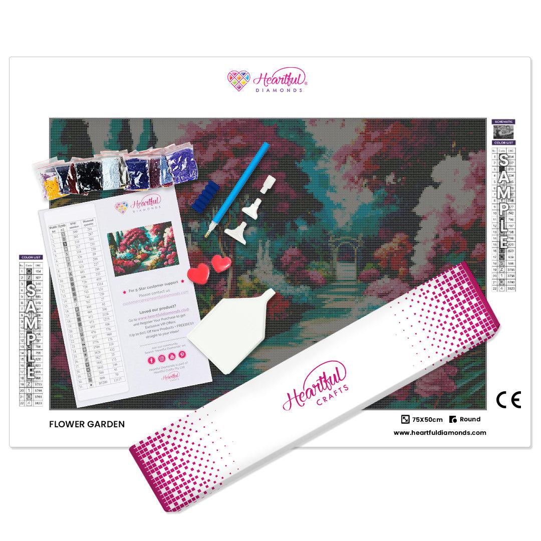 Garden of Flowers — Diamond Painting Kit
