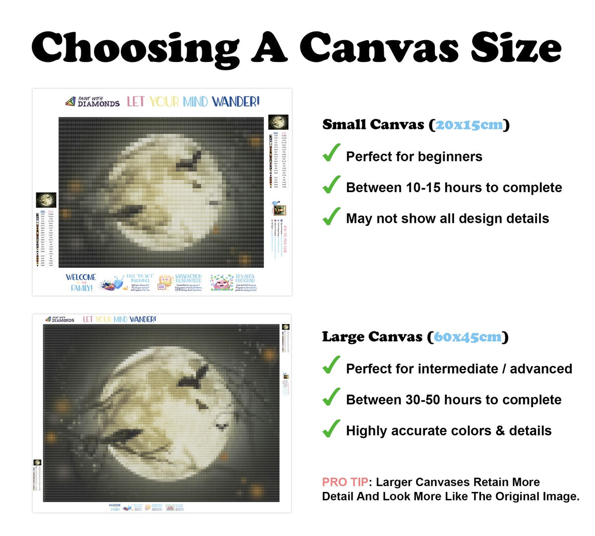 Full Moon On Halloween — Diamond Painting Kit