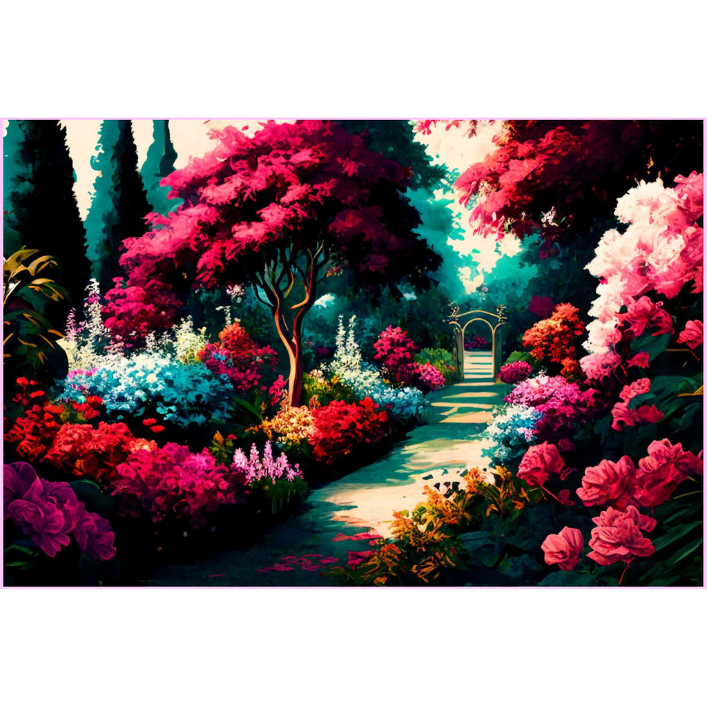 Garden of Flowers — Diamond Painting Kit