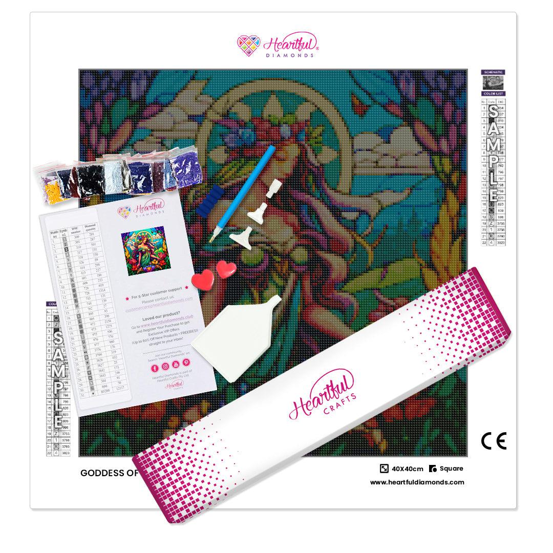 Goddess of Springtime — Diamond Painting Kit