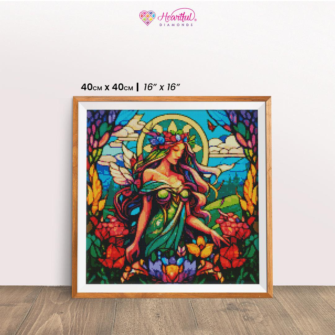 Goddess of Springtime — Diamond Painting Kit