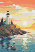 Guiding Lightscape — Starter Diamond Painting Kit