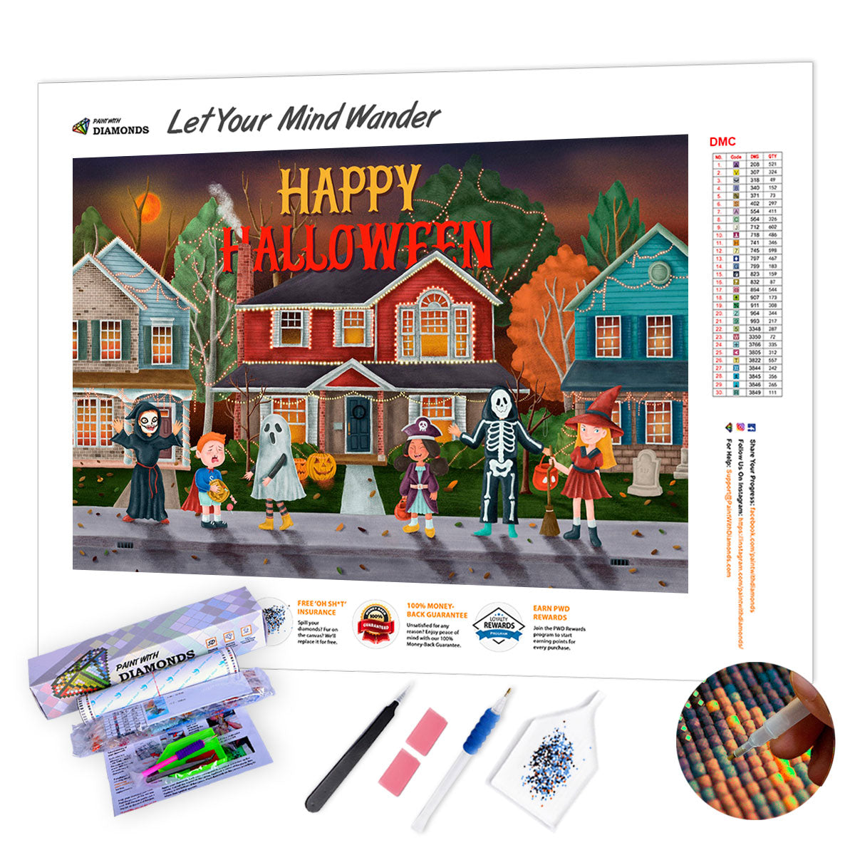 Happy Halloween — Diamond Painting Kit