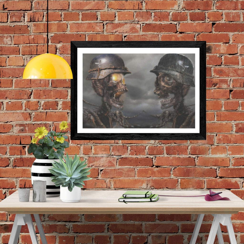 Horrors Of War — Diamond Painting Kit