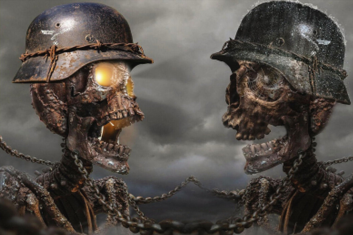 Horrors Of War — Diamond Painting Kit