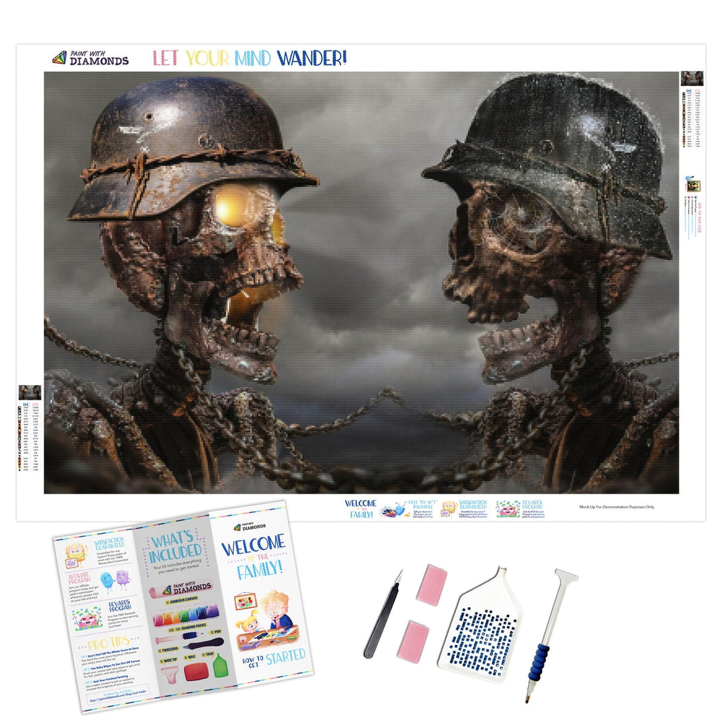 Horrors Of War — Diamond Painting Kit