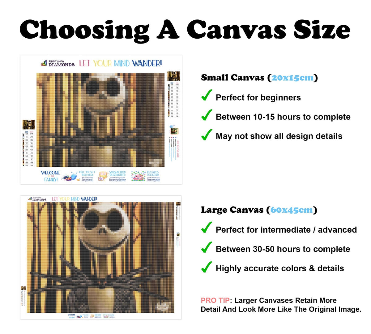 Jack Skellington — Diamond Painting Kit
