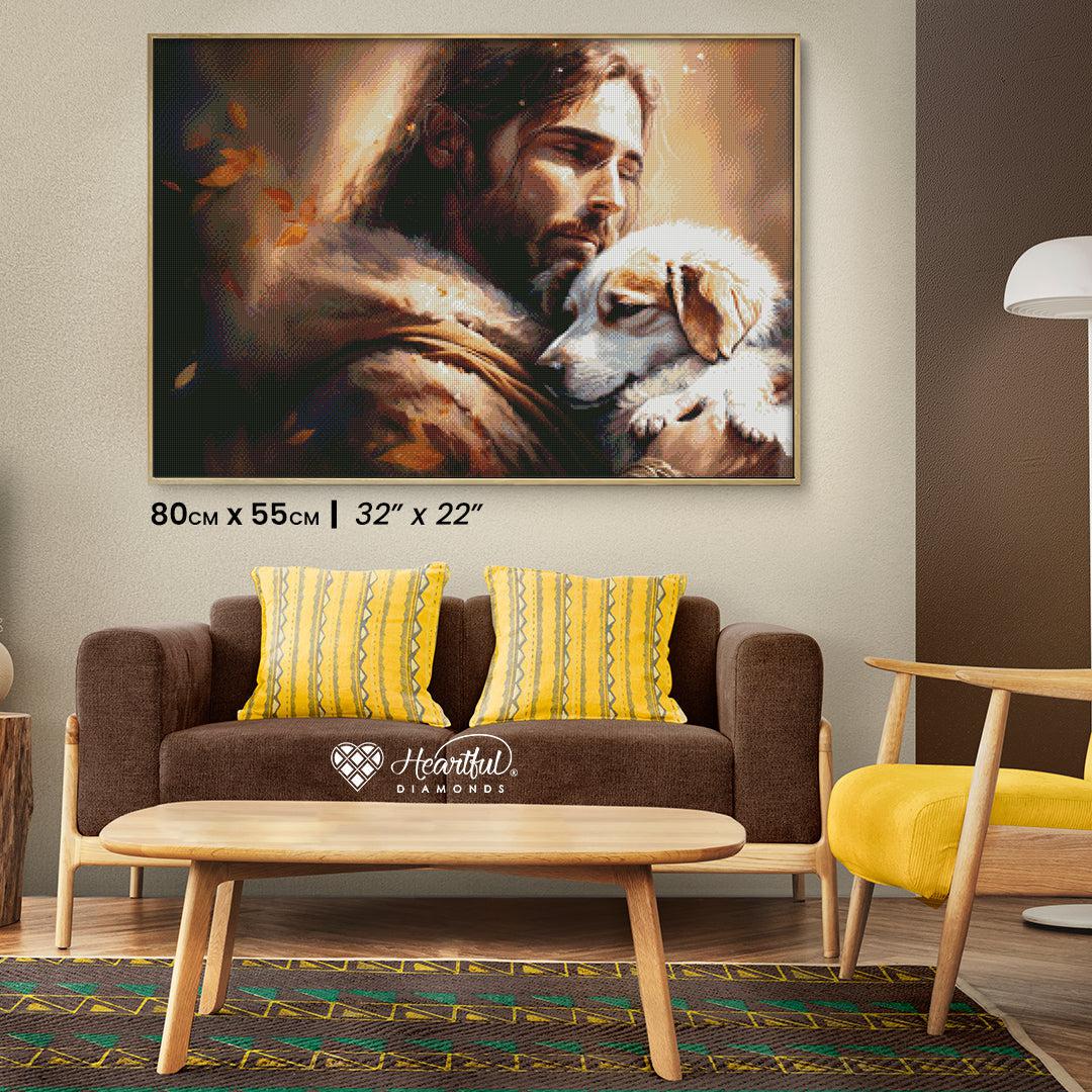 Our Savior's Best Friend — Diamond Painting Kit