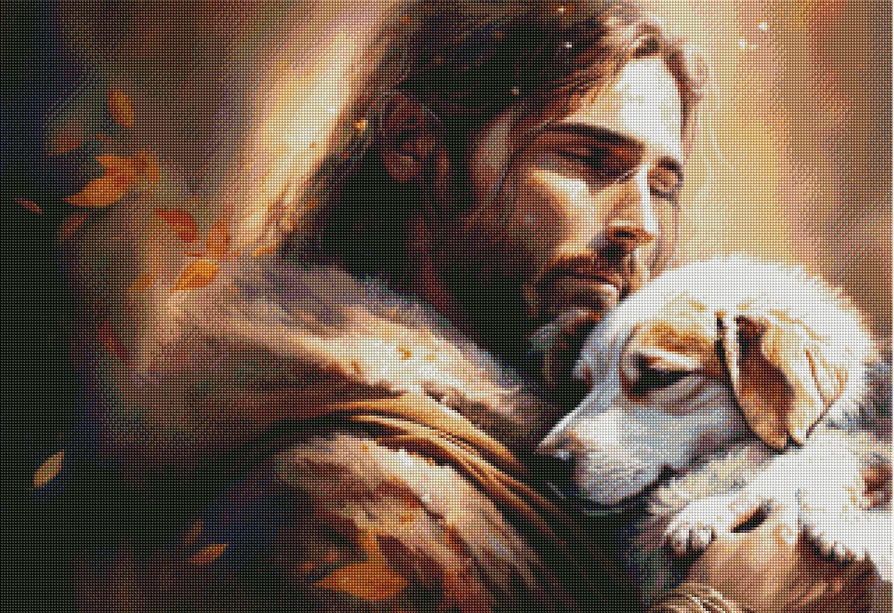 Our Savior's Best Friend — Diamond Painting Kit