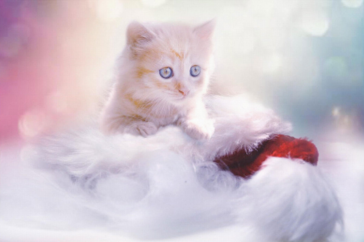 Kittens For Christmas — Diamond Painting Kit