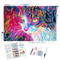 Kitty Abstract — Diamond Painting Kit