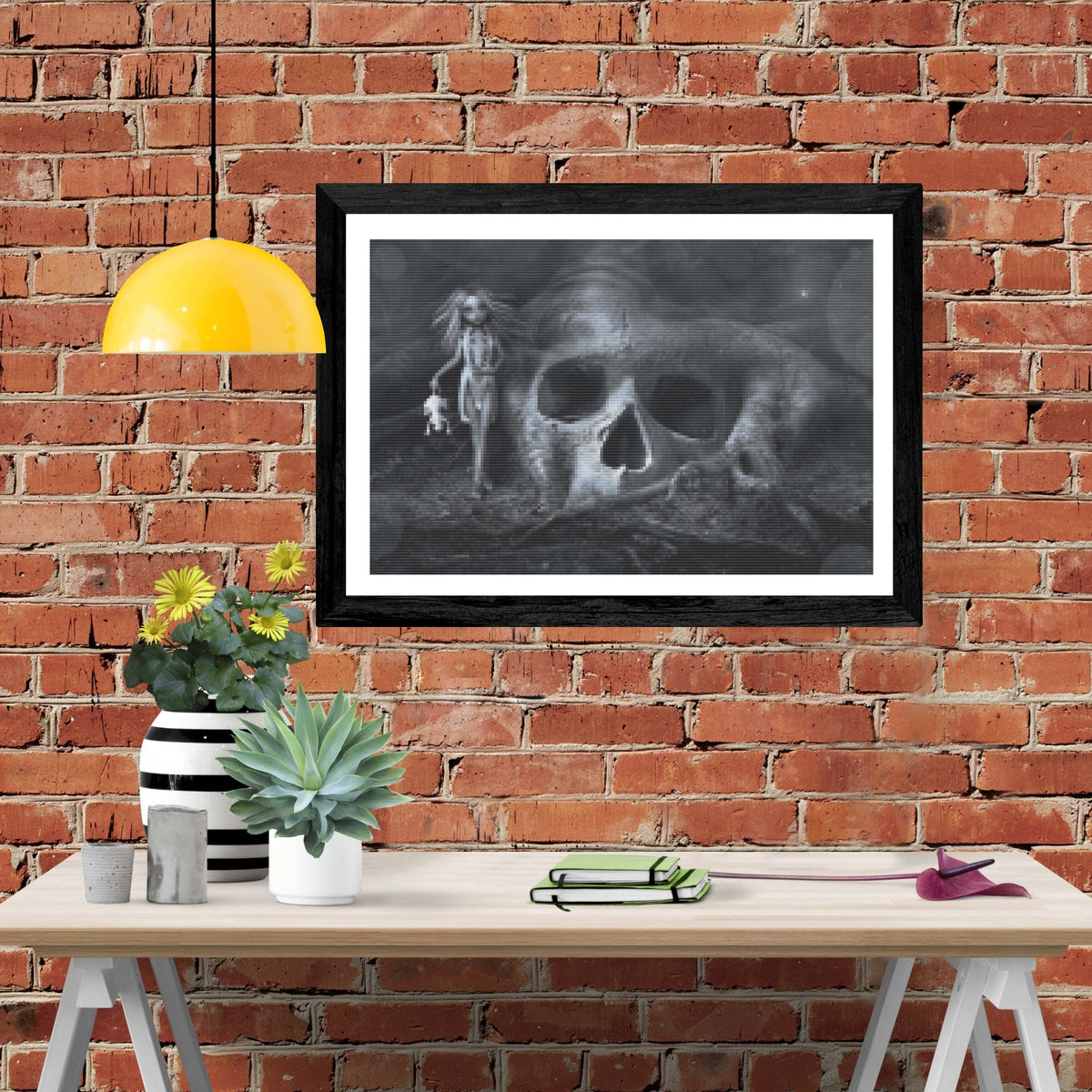 Mystical Skull — Diamond Painting Kit