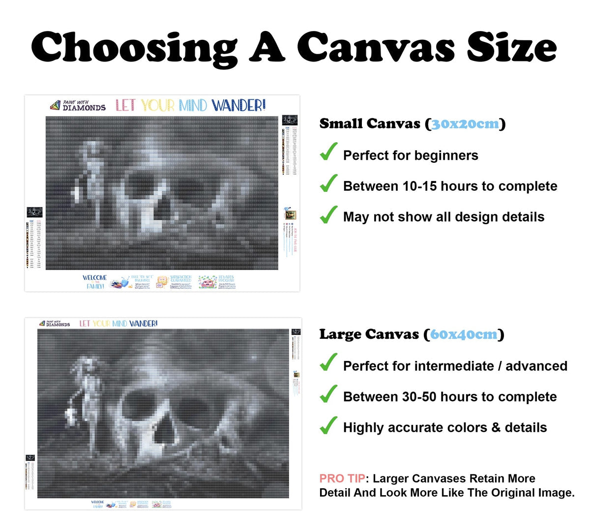 Mystical Skull — Diamond Painting Kit