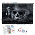 Mystical Skull — Diamond Painting Kit