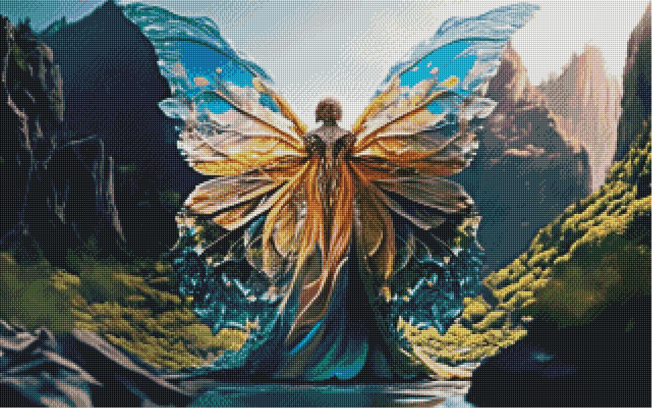 Nature's Enchanted Fairy — Diamond Painting Kit