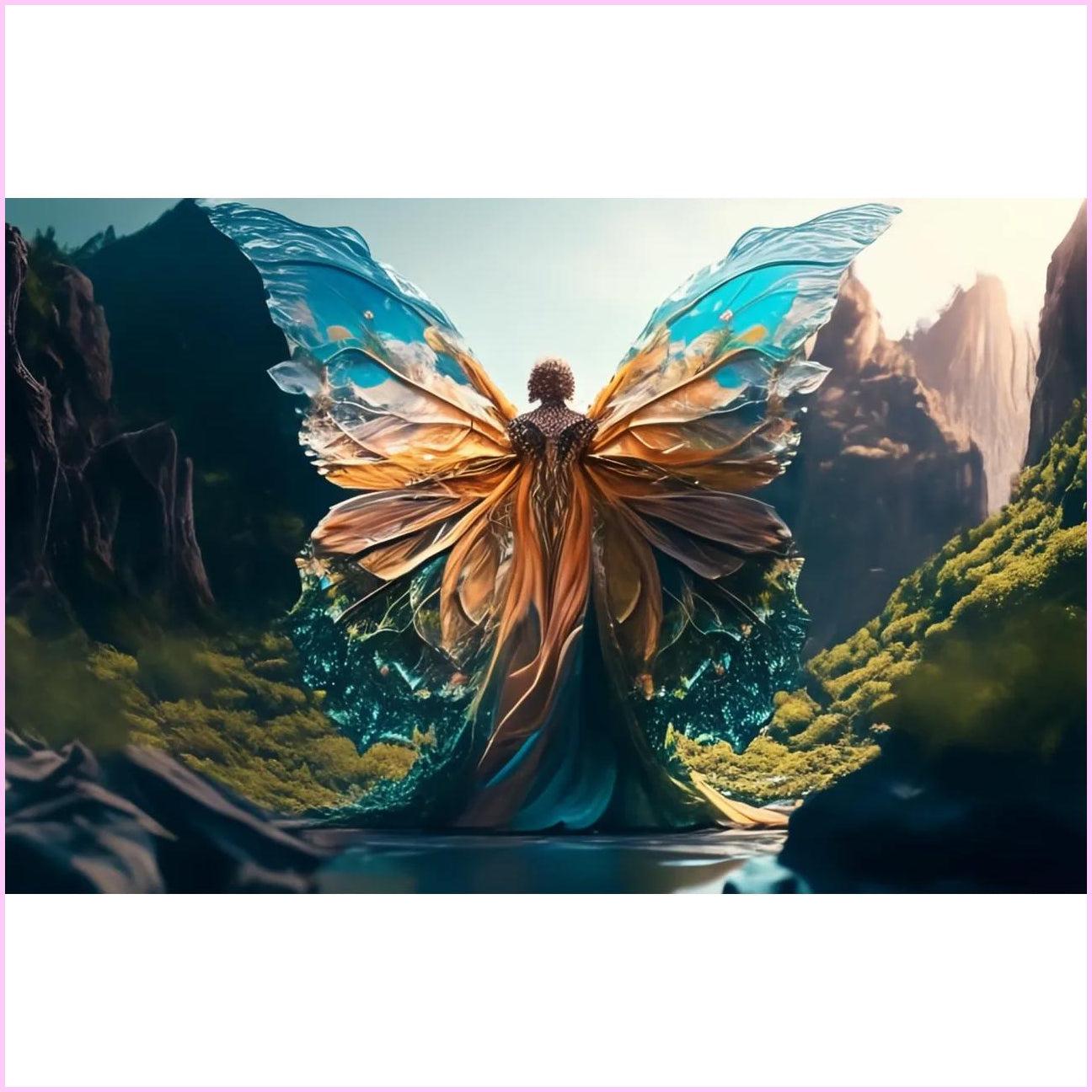 Nature's Enchanted Fairy — Diamond Painting Kit