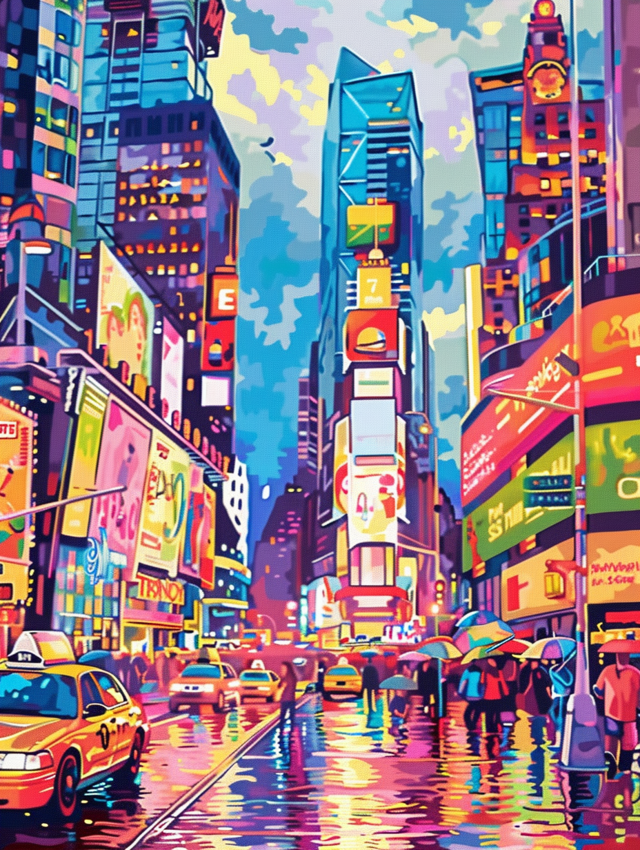Cityscapes Around the World — Diamond Painting Kit