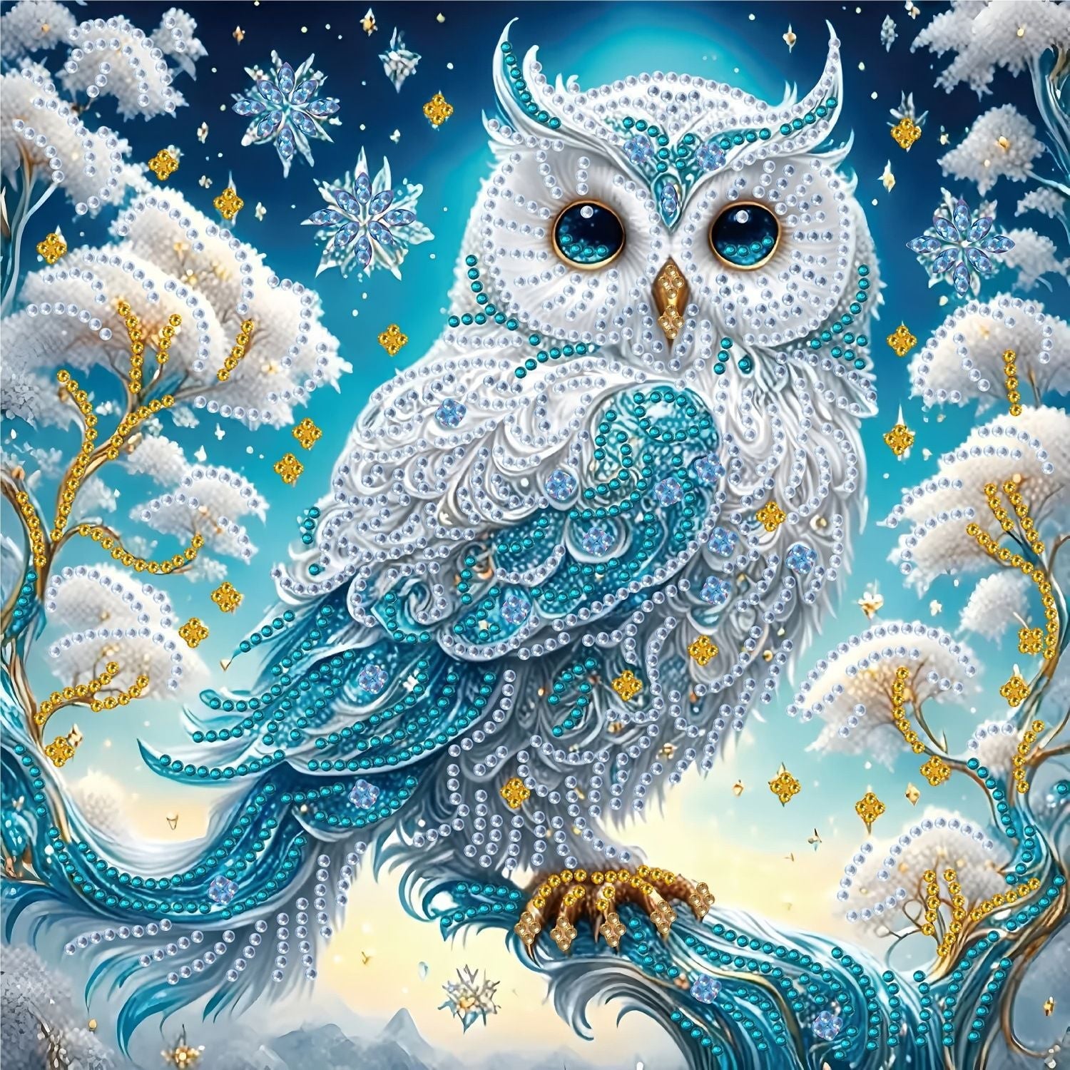 Star Moon Muse Diamond Painting #003