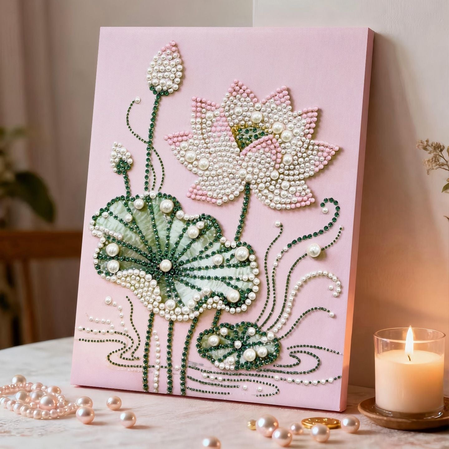TikTok the same DIY pearl painting with its own material package creative gifts home decoration painting — Diamond Painting Kit