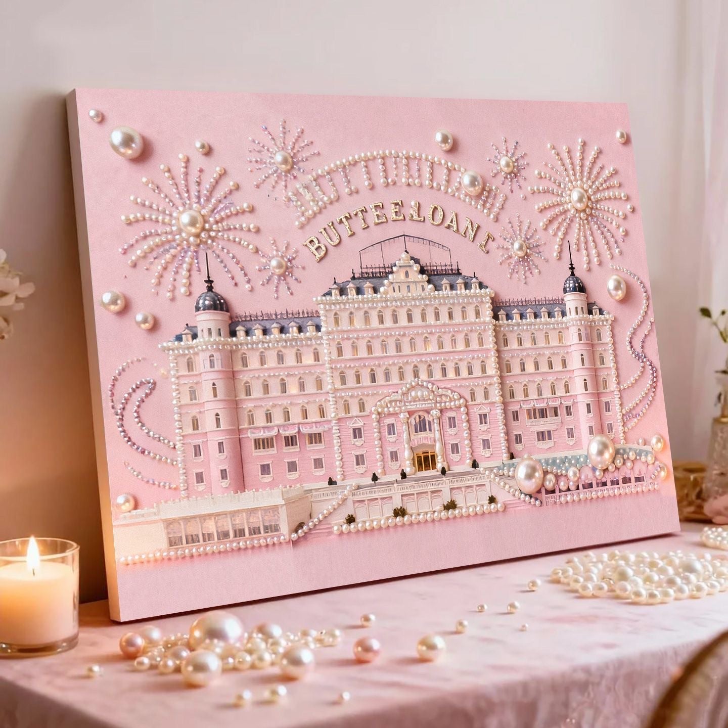 TikTok the same DIY pearl painting with its own material package creative gifts home decoration painting — Diamond Painting Kit
