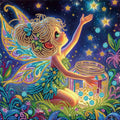 Star Moon Muse Diamond Painting #008