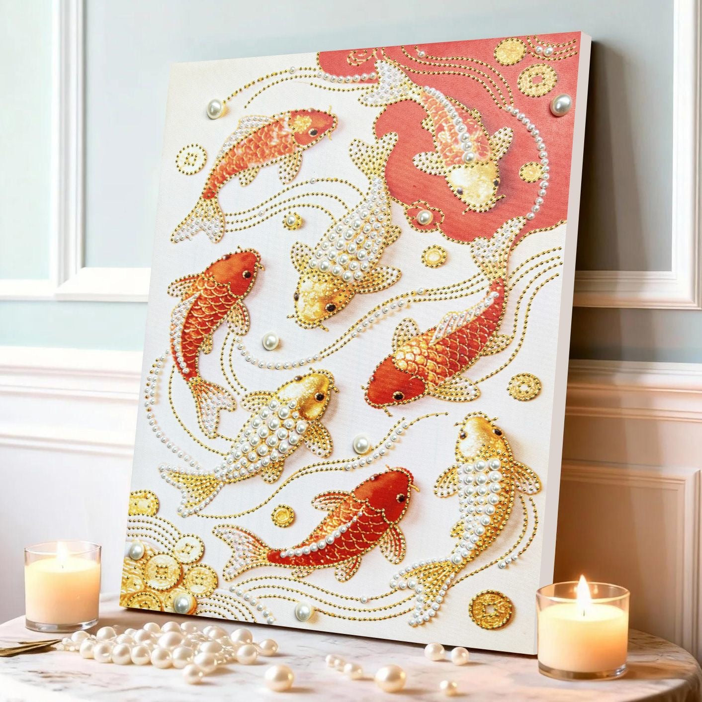 TikTok the same DIY pearl painting with its own material package creative gifts home decoration painting — Diamond Painting Kit