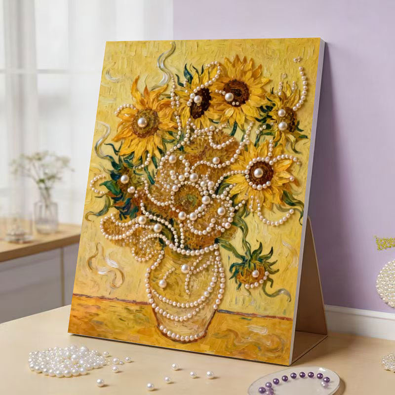 pearl painting[Sunflower] 008 — Pearl Painting Kit