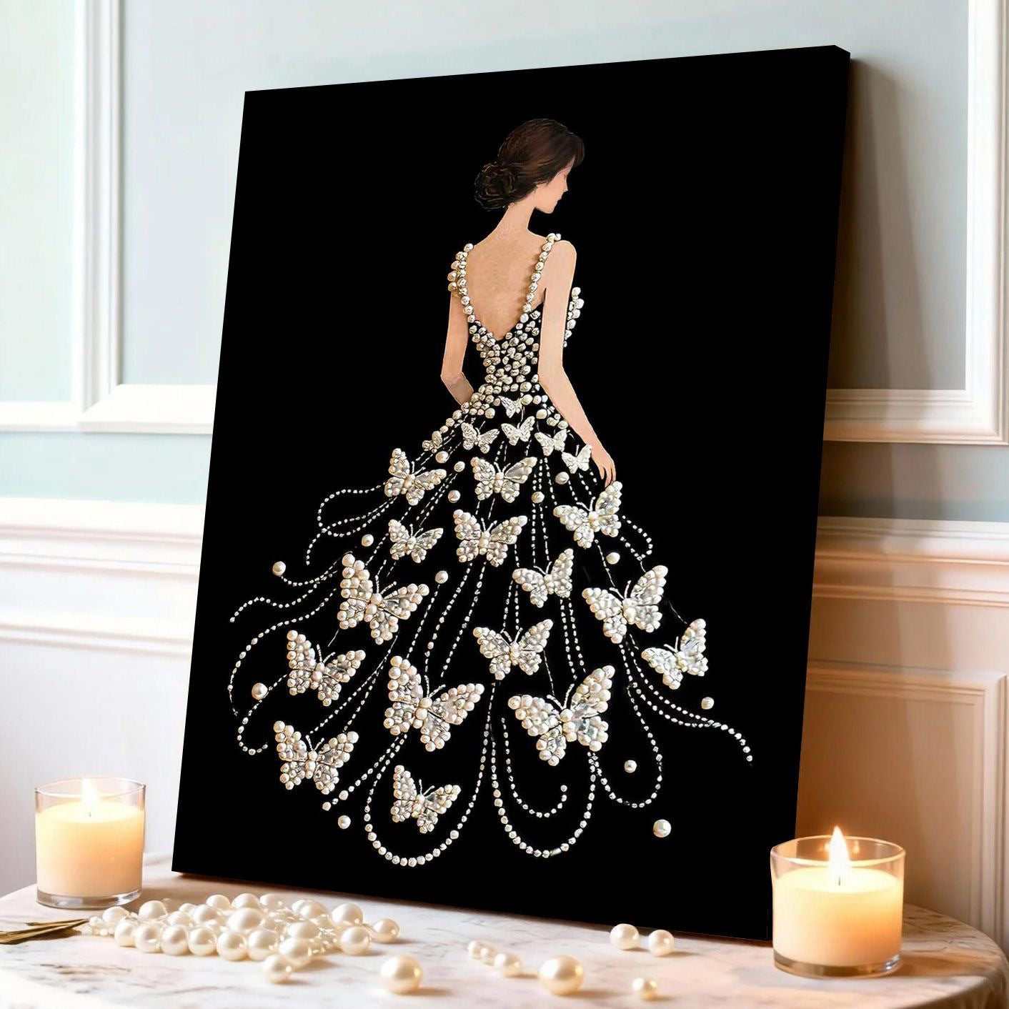 TikTok the same DIY pearl painting with its own material package creative gifts home decoration painting — Diamond Painting Kit