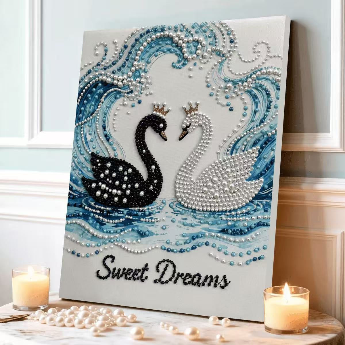 TikTok the same DIY pearl painting with its own material package creative gifts home decoration painting — Diamond Painting Kit