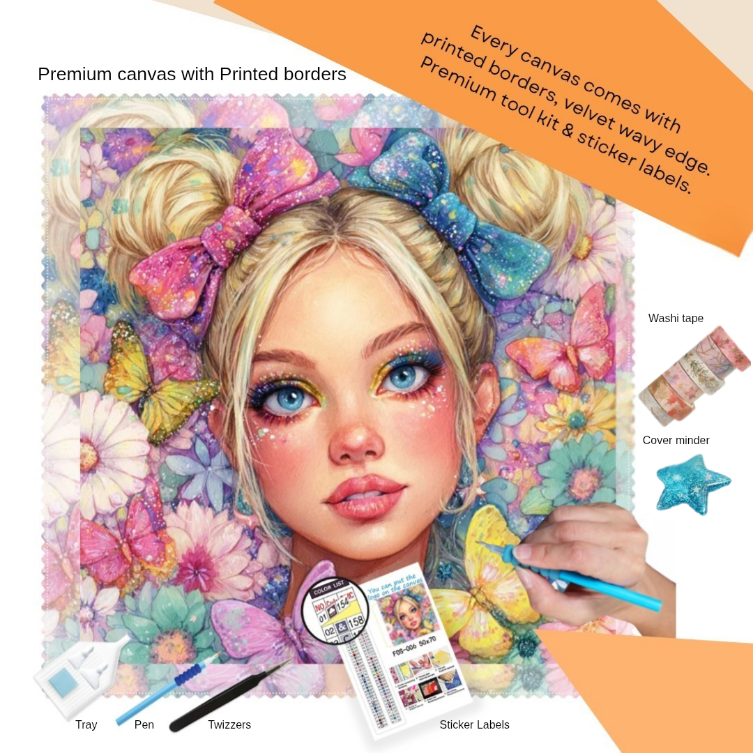 Moonlit Mermaid Dreams (4FD + 2Crystal) — Diamond Painting Kit