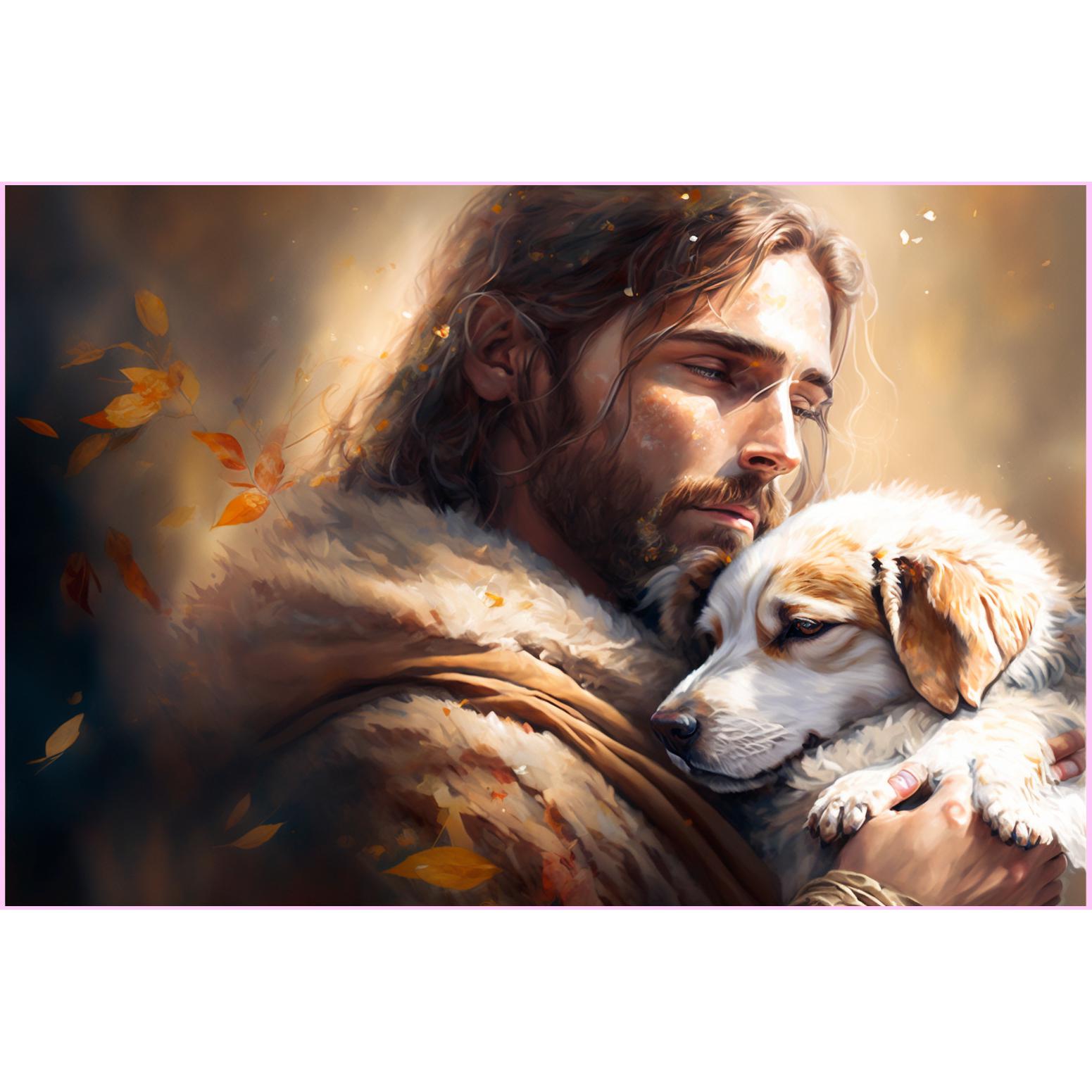 Our Savior's Best Friend — Diamond Painting Kit