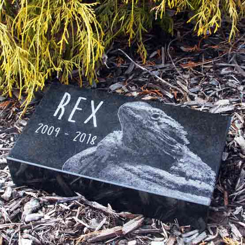 Custom Pet Headstone, Pet Granite Memorial, Animal Grave Markers