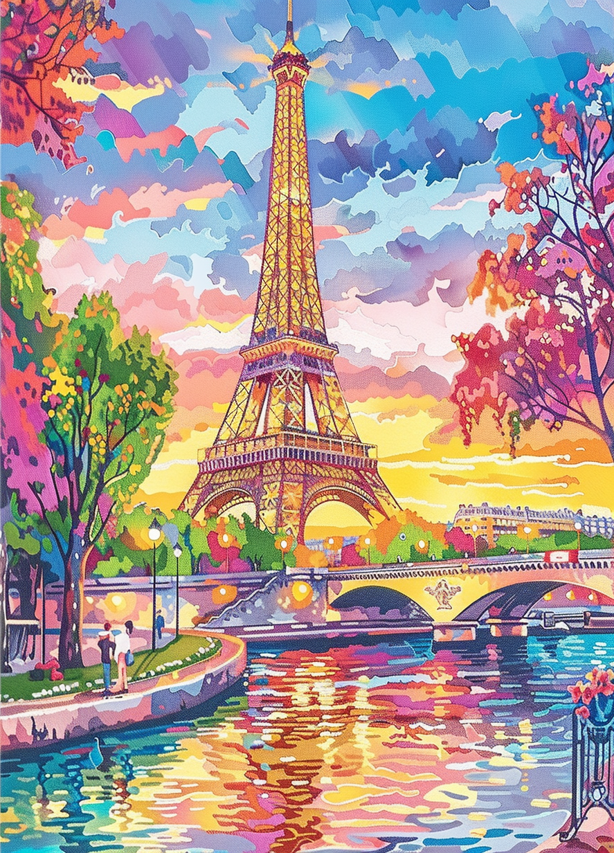 Cityscapes Around the World — Diamond Painting Kit