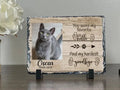 Personalized Cat Memorial Plaque You Were My Favorite Hello and My Hardest Goodbye Personalized Keepsake