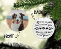 Personalized Dog Memorial Christmas Ornament If Love Could Have Saved You Personalized Picture Keepsake — Diamond Painting Kit