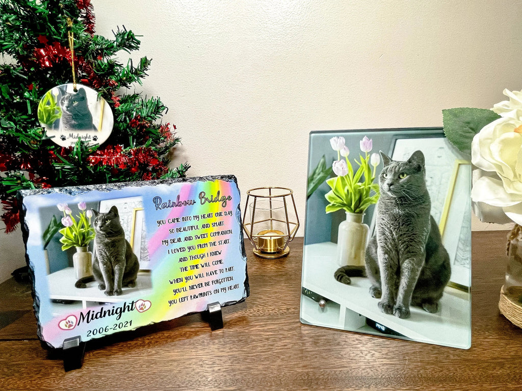 Pet Glass Picture Frame Pet Remembrance Photo — Diamond Painting Kit