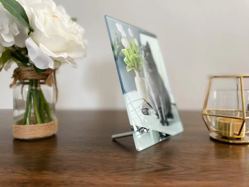Pet Glass Picture Frame Pet Remembrance Photo — Diamond Painting Kit