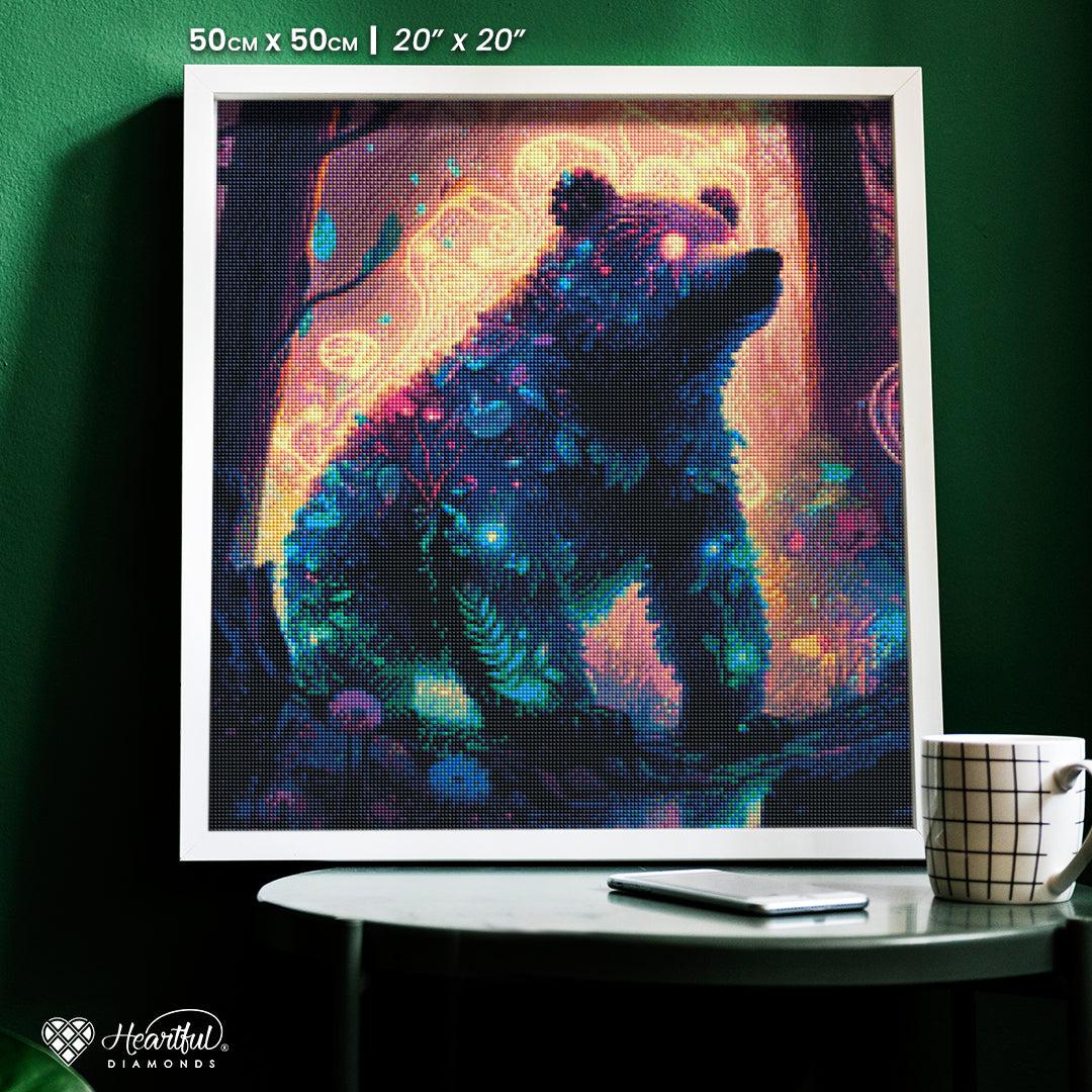 Enchanted Bear Adventure — Diamond Painting Kit
