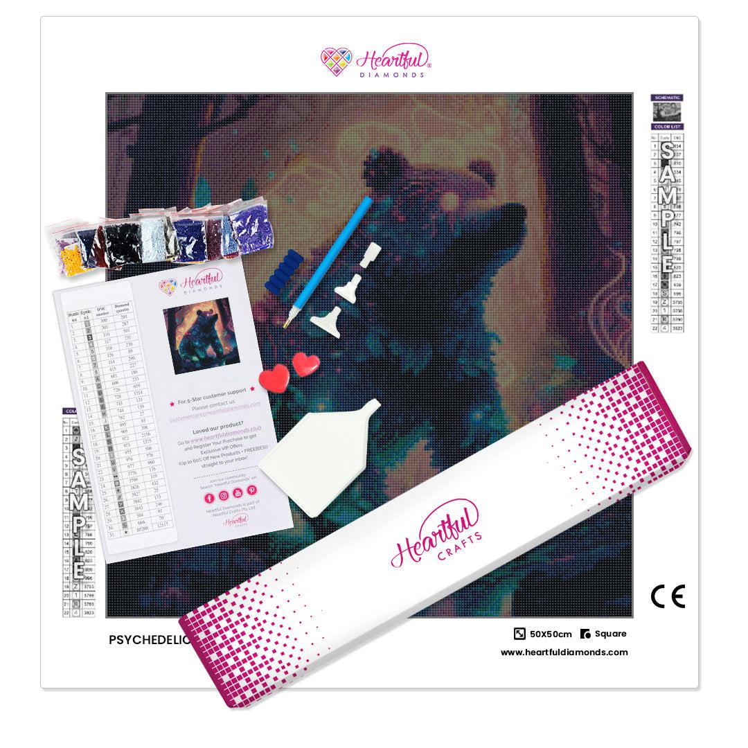 Enchanted Bear Adventure — Diamond Painting Kit