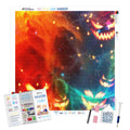 Pumpkins In Space — Diamond Painting Kit