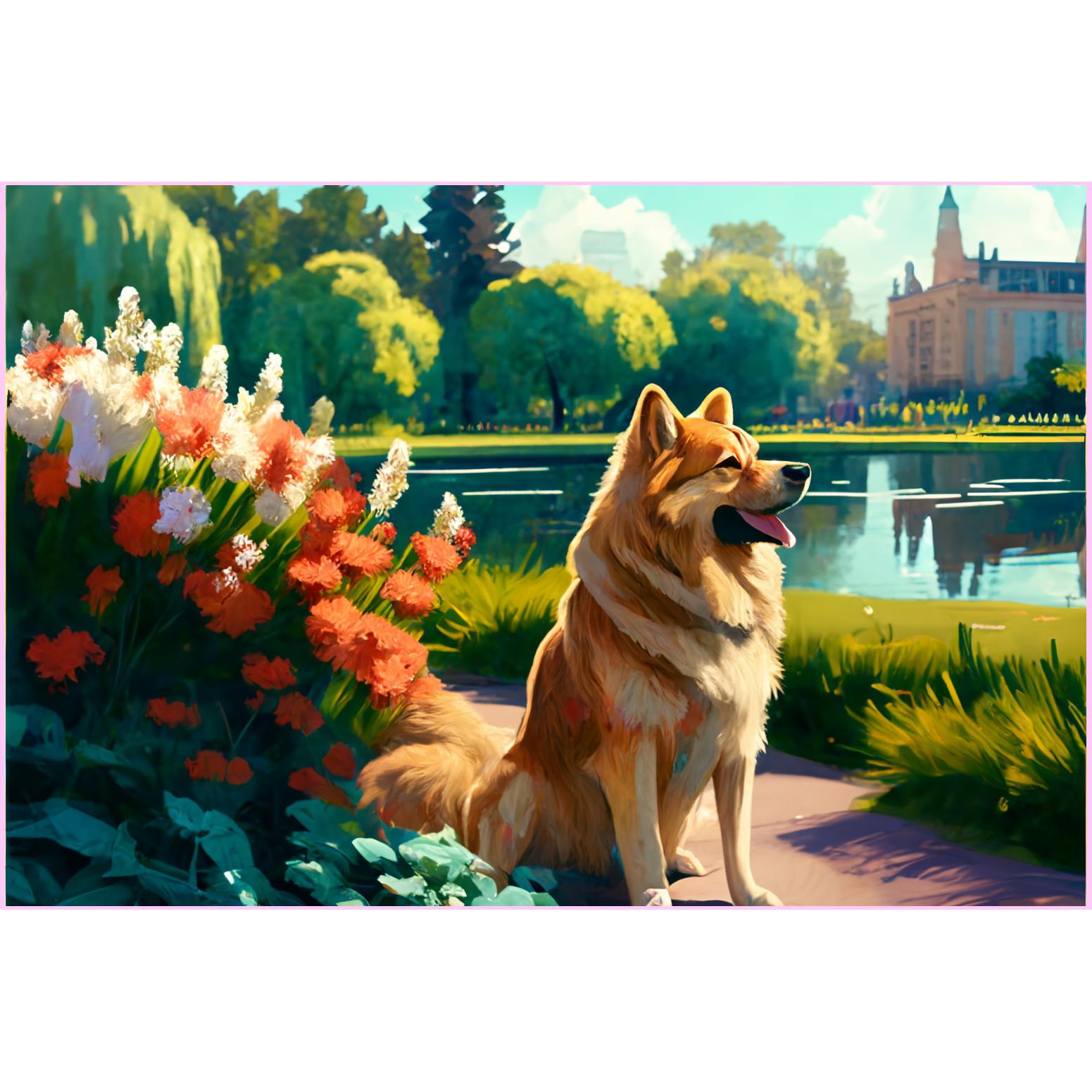Puppy Playtime — Diamond Painting Kit