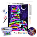 Rainbow Tiger Cat — Diamond Painting Kit