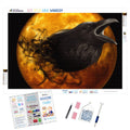 Raven Emergence — Diamond Painting Kit