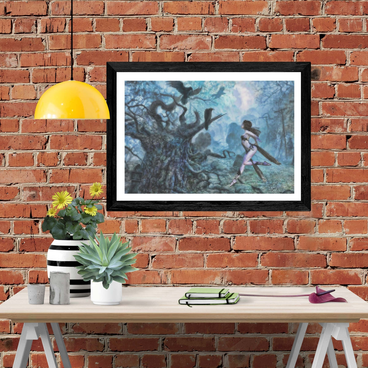 Raven Fairy — Diamond Painting Kit