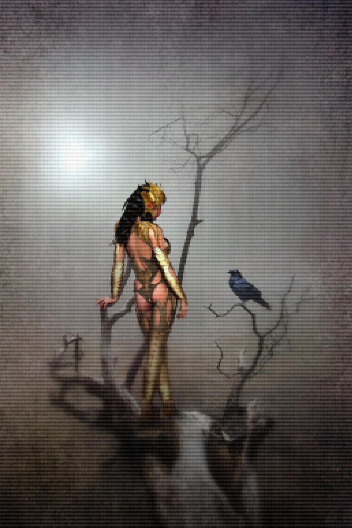 Raven Princess — Diamond Painting Kit